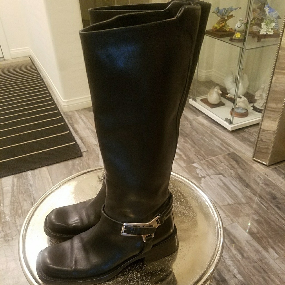 Prada bikers boots
